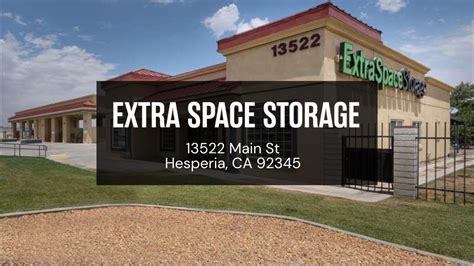 storage units hesperia